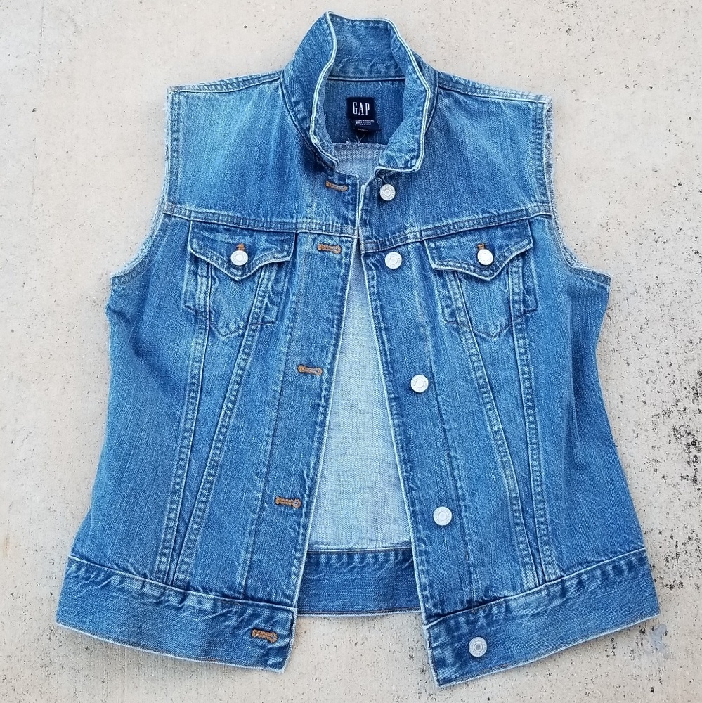 Gap denim vest